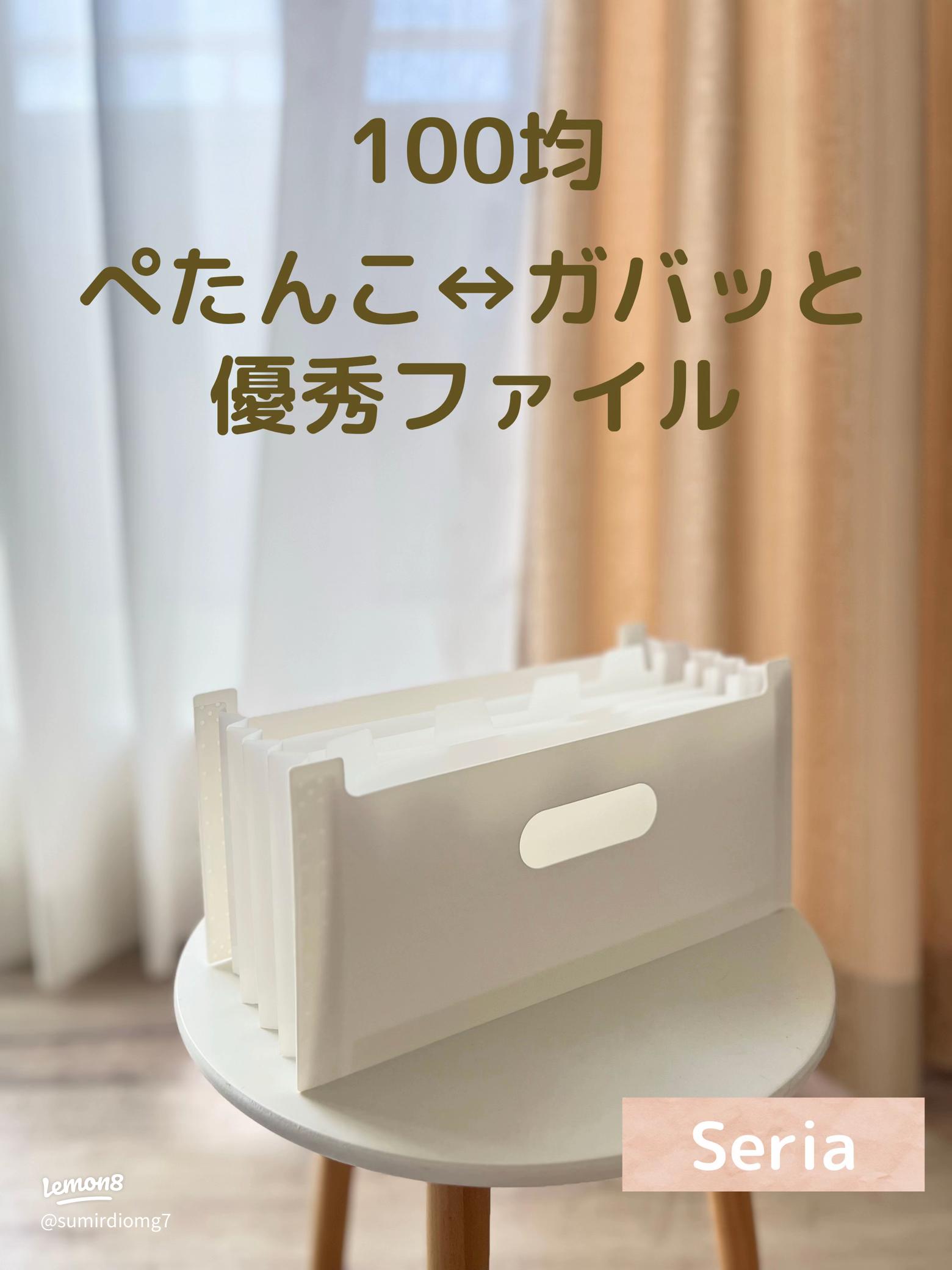 セリアのドキュメントスタンドで書類整理を快適に