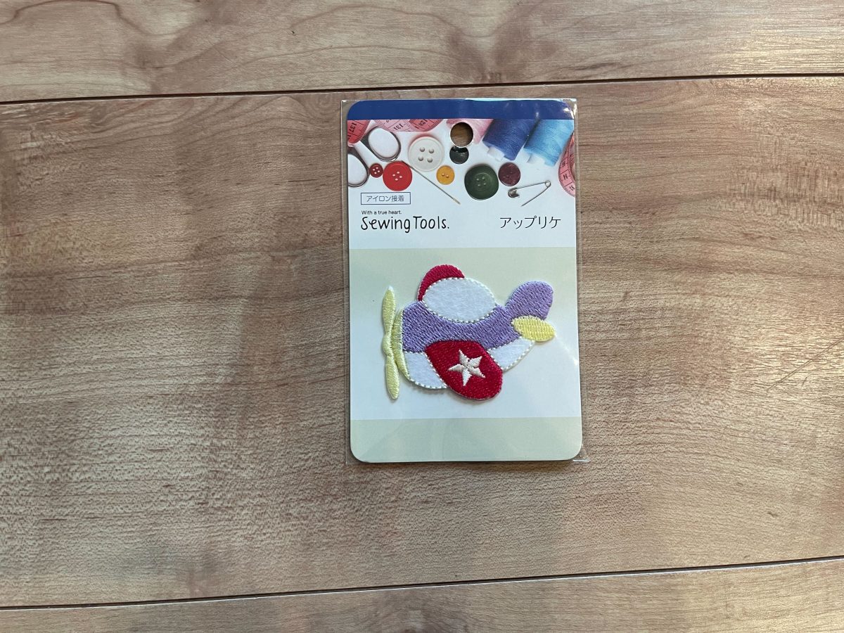 ハンドメイド 女の子アップリケ ポーチ 約20cm x 15cm 無料手作りレシピ 作り方 ダウンロードSeriaの