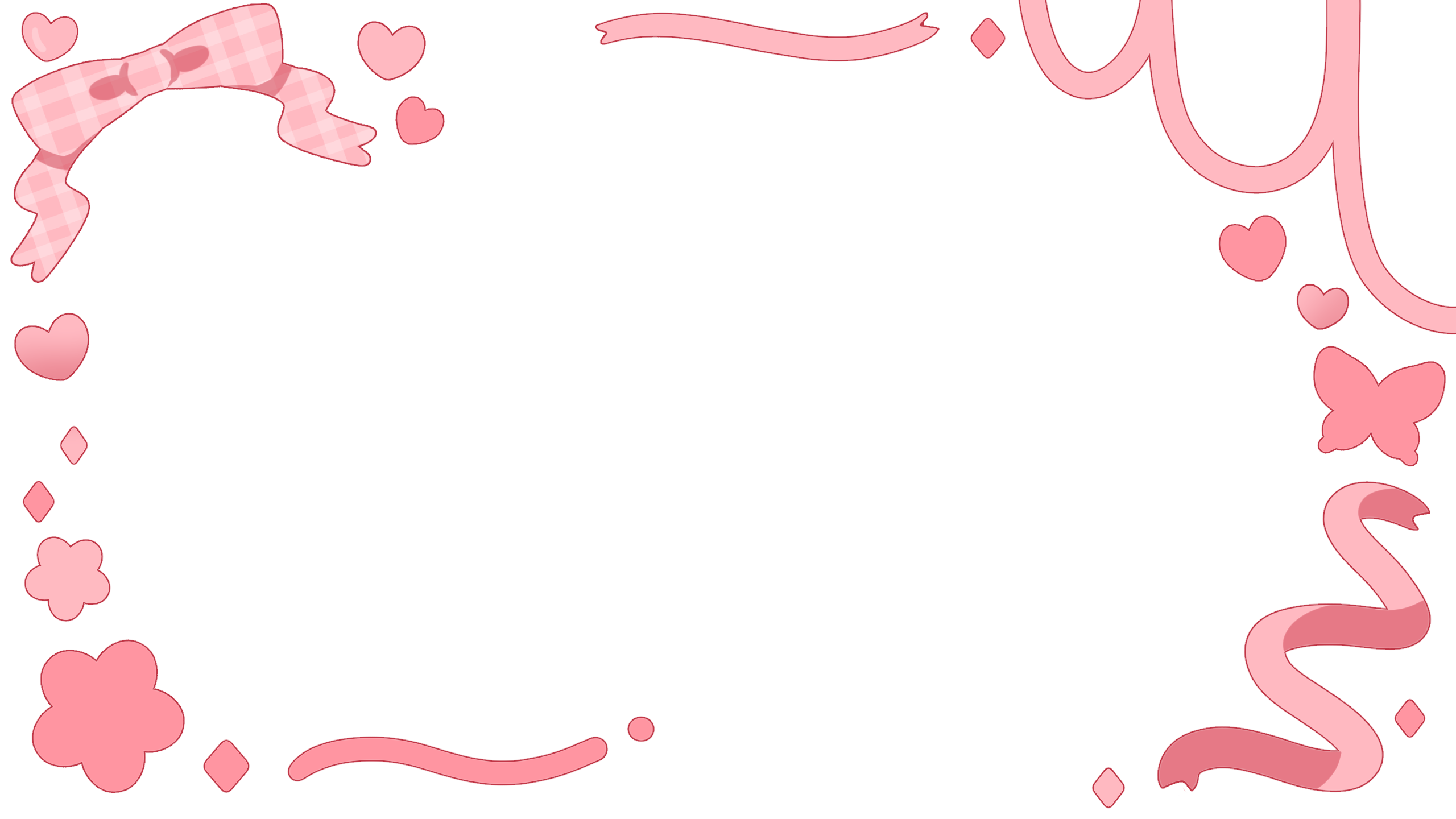 かわいいデコレーションフレーム全20種AOmaterial:フリー素材配布サイト