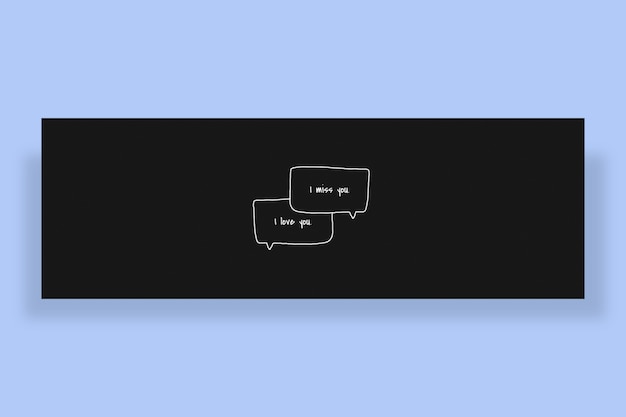 黒背景でカラフルなグラデーションのTwitterヘッダーの無料Xヘッダーテンプレート 11424 - デザインAC