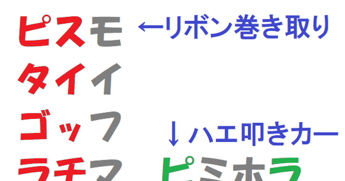 フォントたいふういっか