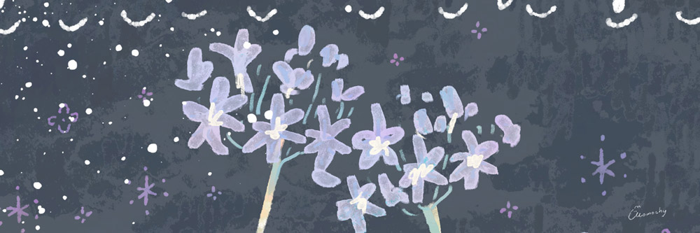 フリーヘッダー＊曼珠沙華とキツネと女の子momochyのおうちイラストレーターももちーのWebサイト