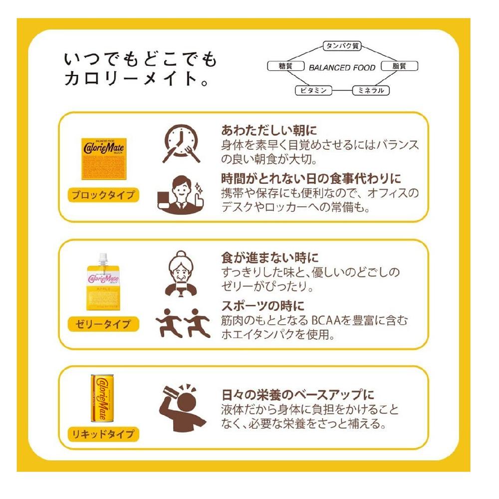 たのめーる】大塚製薬 カロリーメイトブロック バニラ味 20g/本