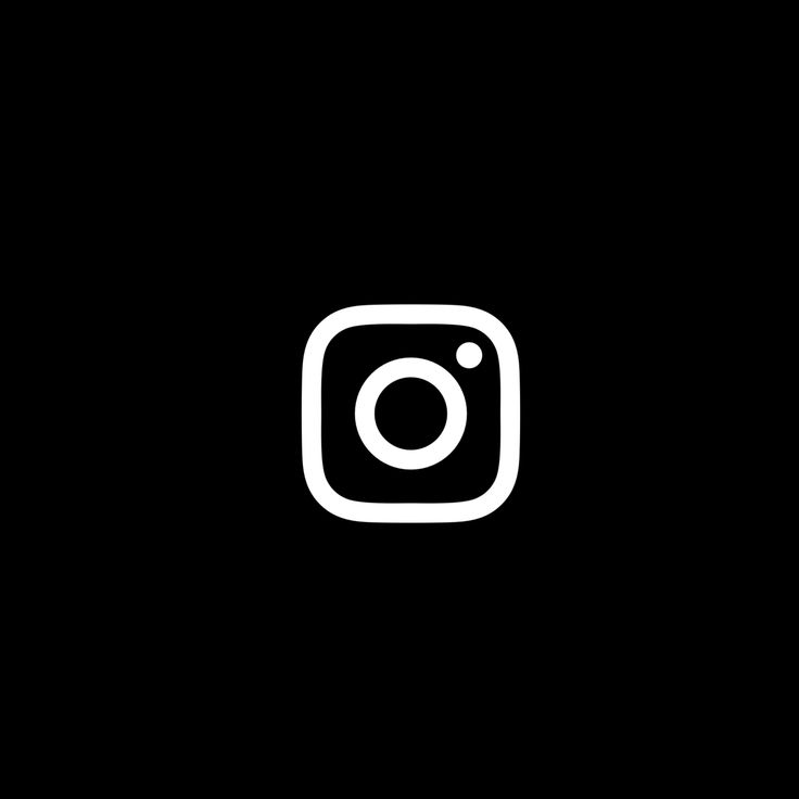 Instagramアイコンの黒と白の画像 ベクターイラスト画像とPNGフリー素材透過の無料ダウンロード - Pngtree