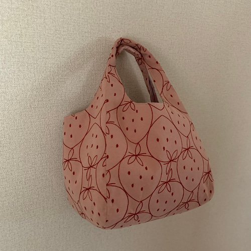 オリジナル型紙 10-049 バルーンミニバッグの作り方 - 縫いナビ 生地のマルイシ