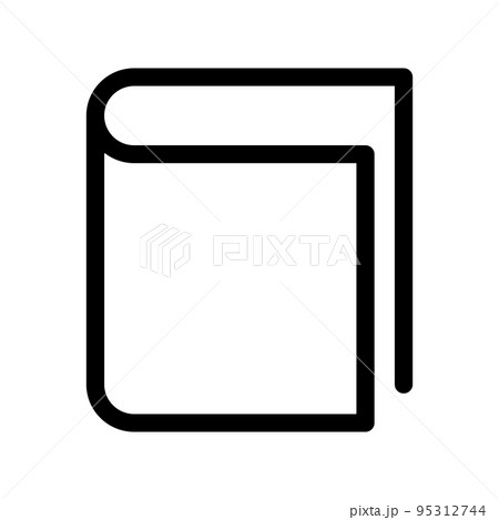 命令標識アイコン。マニュアル書籍のシンボルです。ロイヤリティフリーのベクター素材FreeImages