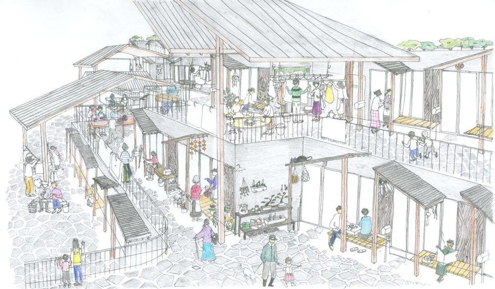 パース手描き風 – パルの建築パース