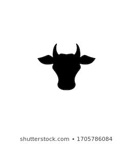牛 アイコン シルエットイラスト無料イラスト・フリー素材なら「イラストAC」