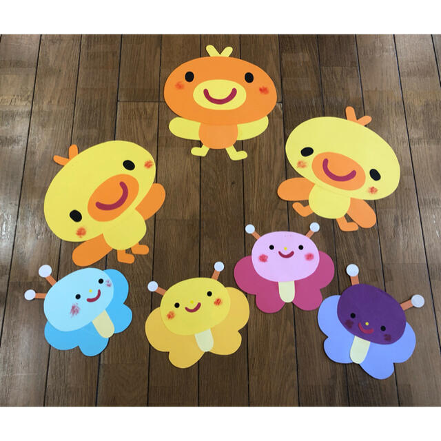 型紙を保育の便利なフリー素材 5月の壁面無料ダウンロード！wosawosa