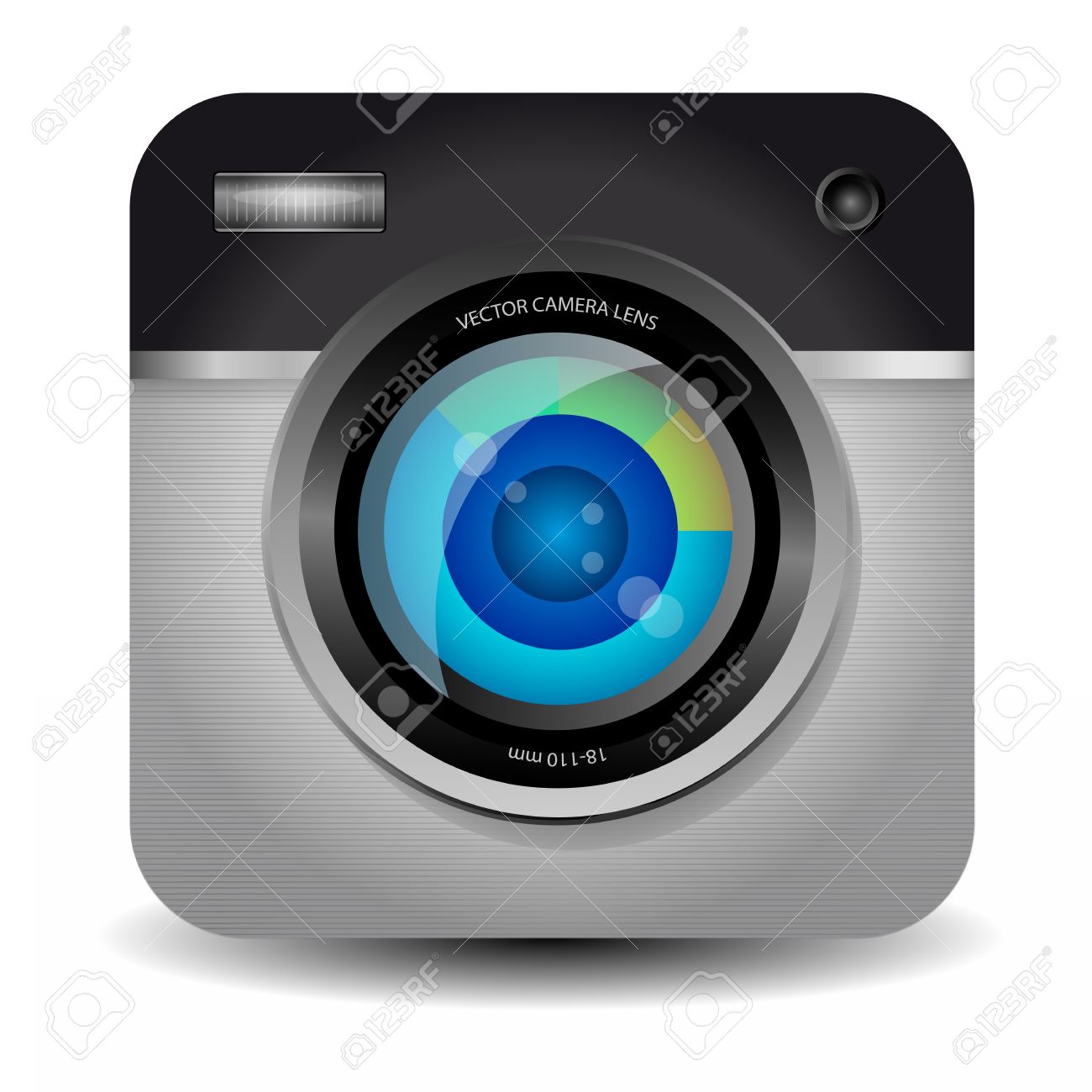 スマホ カメラ アイコン レンズ フレーム スマホ イラスト 記号 サイン フラッシュ pnone ベクターPremiumベクトル素材