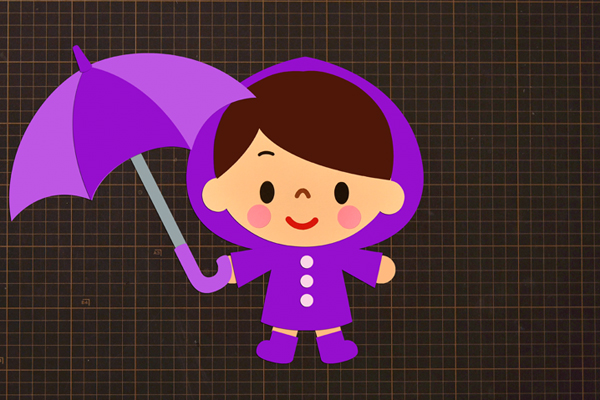 型紙付き☆傘の切り紙ガーランド - オリガミ ヲ キリガミ オカルティー 総合