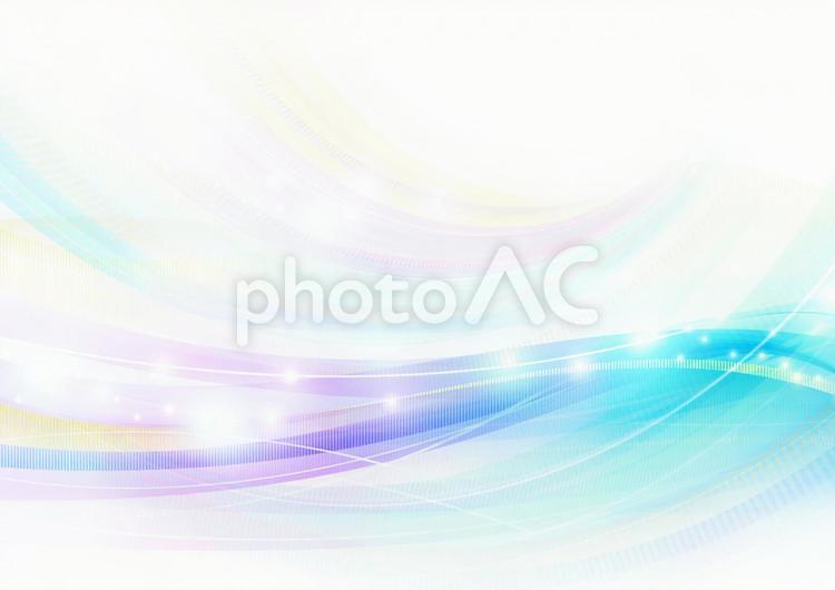 Vector illustration Abstract colorful transparent wave. EPS10 60016000295 の写真・イラスト素材アマナイメージズ