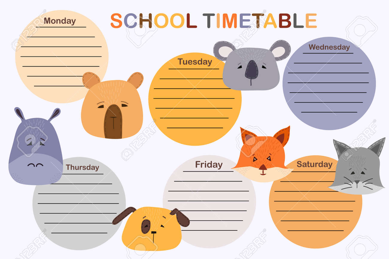 うさぎの可愛いスケジュール表ロゴデザインROGOMARKs