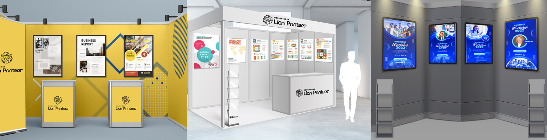 集客を増やす！展示会ブースパネルのデザイン・レイアウトのコツ記事を探す販促の情報探しならハンソクエスト