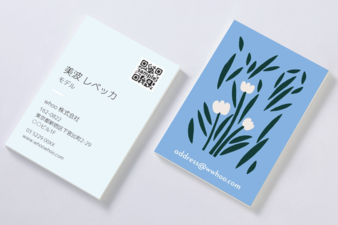 名刺制作ハンドメイド作家 my K and H様女性向けのおしゃれなホームページ制作長崎・諫早Ikumi design