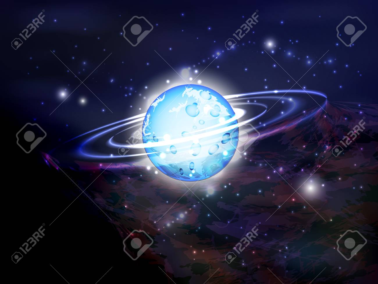 幻想的な光の背景 イラスト素材4830749- フォトライブラリ