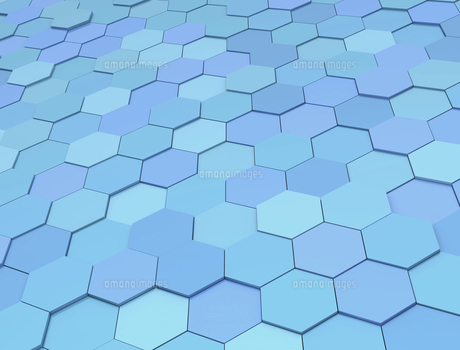 ハニカム柄-シンプルシリーズグラフォン無料素材