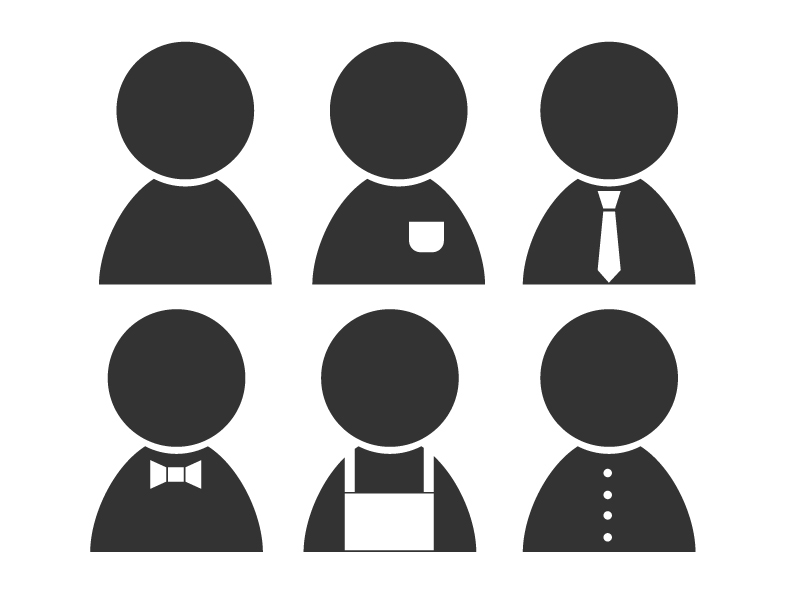 喜ぶ人 シルエットモノクロアイコン素材 – アイコン・イラストダウンロードサイト OWL STOCK -オウルストック