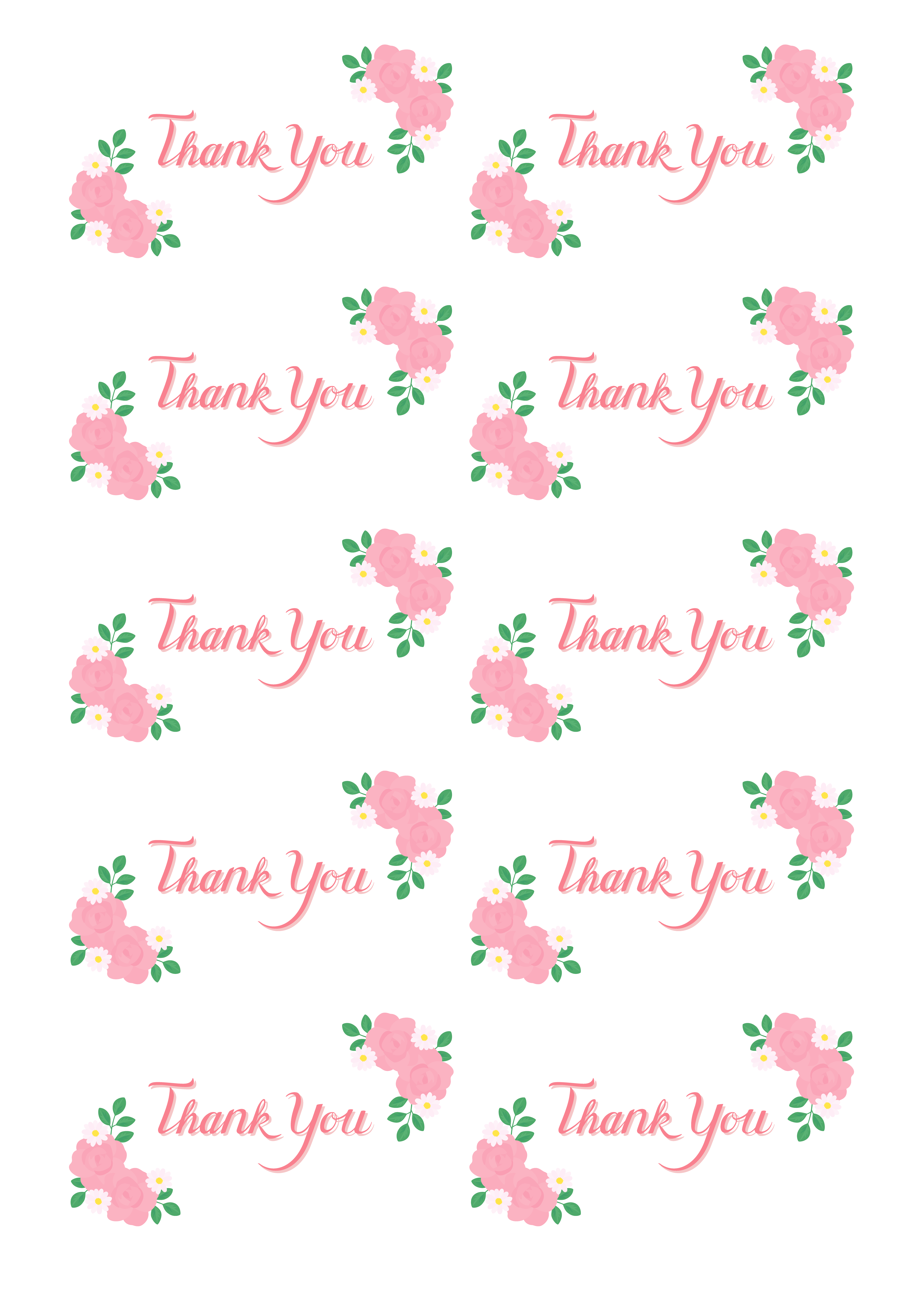 サンキューカード 手書き サンキューカードが簡単に作れる！無料テンプレート集 ラベル印刷net