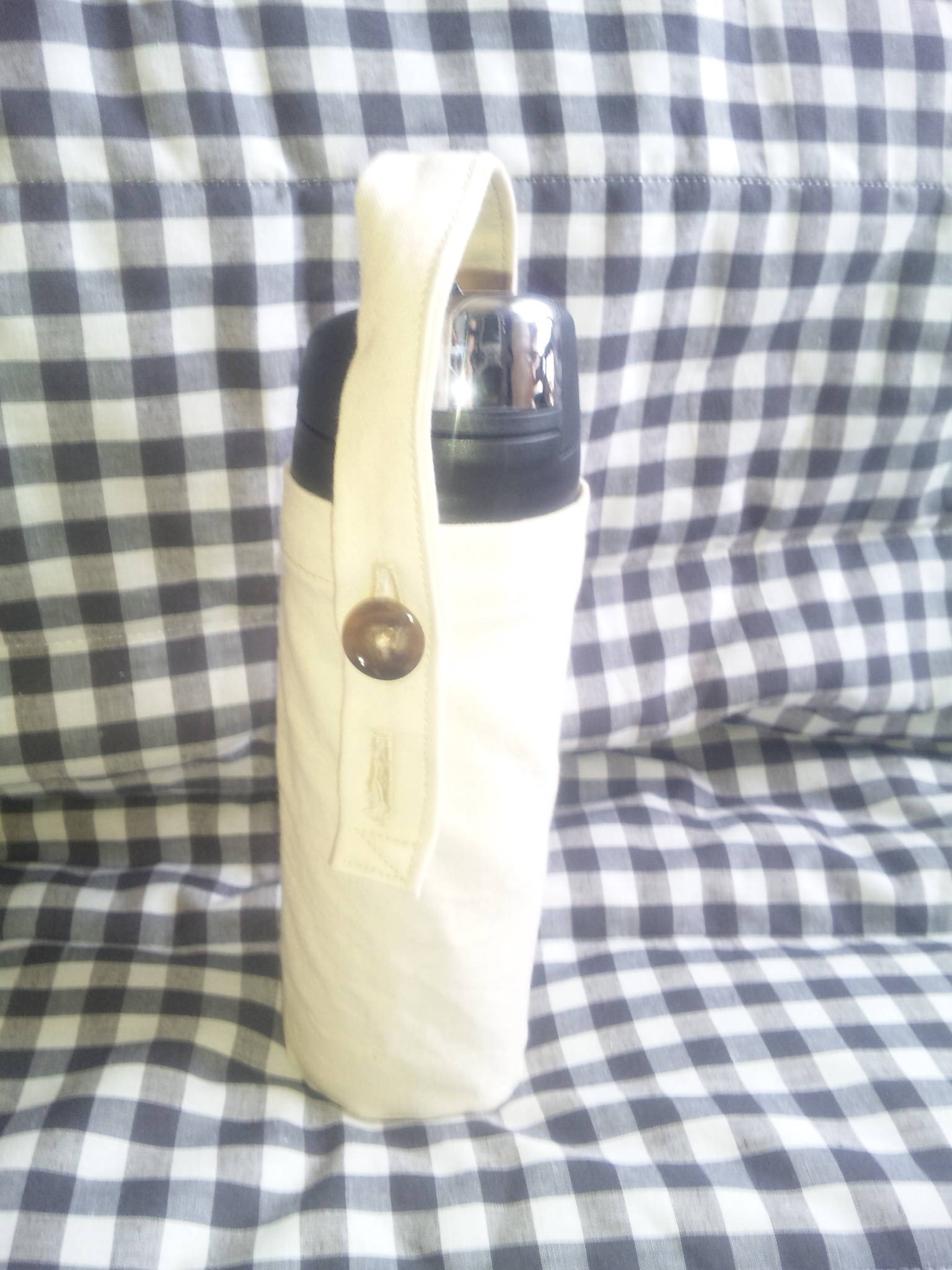 円柱型 水筒カバーの作り方作り方・レシピMeTAS＋ ミタス 『ハンドメイドのある暮らし』