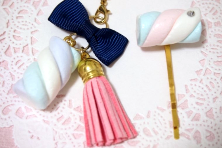 名入れキーホルダーsmile&リボン◡̈*