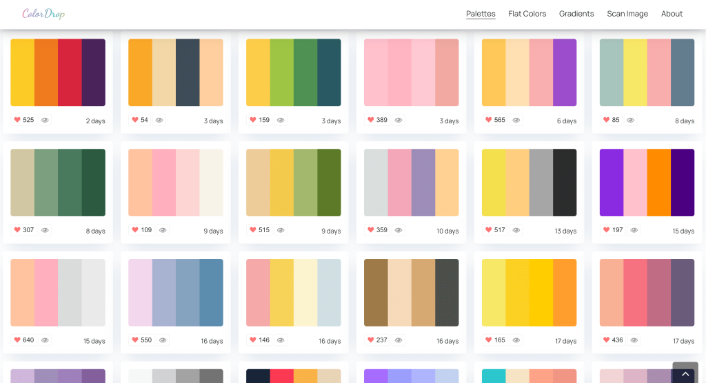 配色・色の組み合わせを決める時に役立つカラーパレット24選webclips