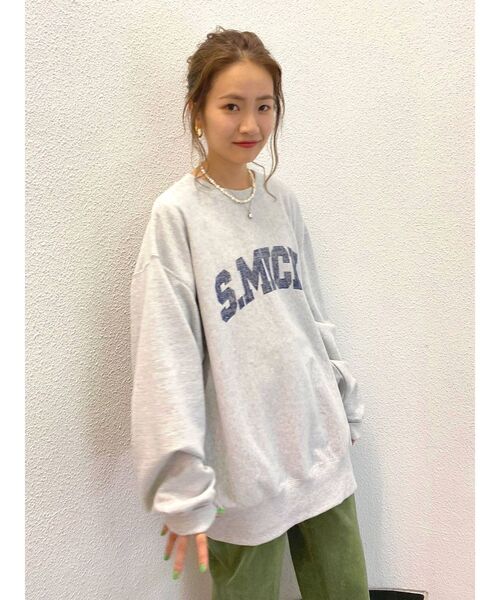 セール ビッグシルエットロゴスウェット スウェット Ungrid アングリッド のファッション通販 - ZOZOTOWN