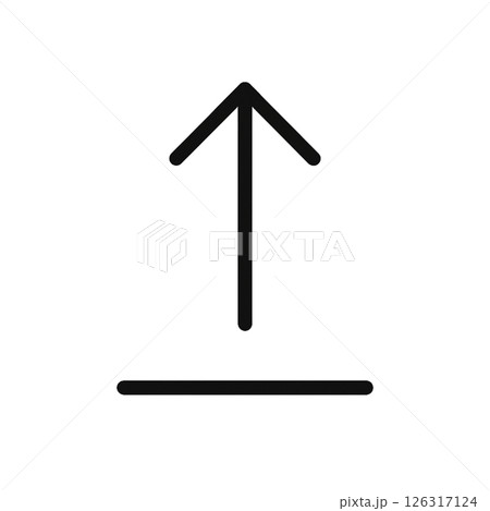 アップロード アイコンおよびボタン ボタンをアップロードします。のイラスト素材・ベクター Image 26991914