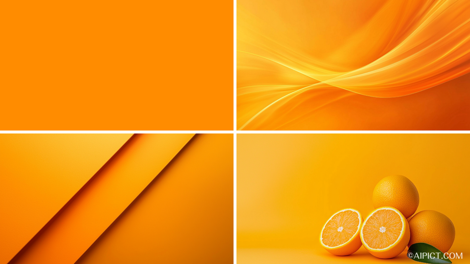 シンプルで綺麗なオレンジ色の背景イラストのイラスト素材93681599- PIXTA