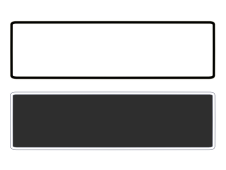 かわいい花柄のメモ風テロップフレームセット：イラスト無料