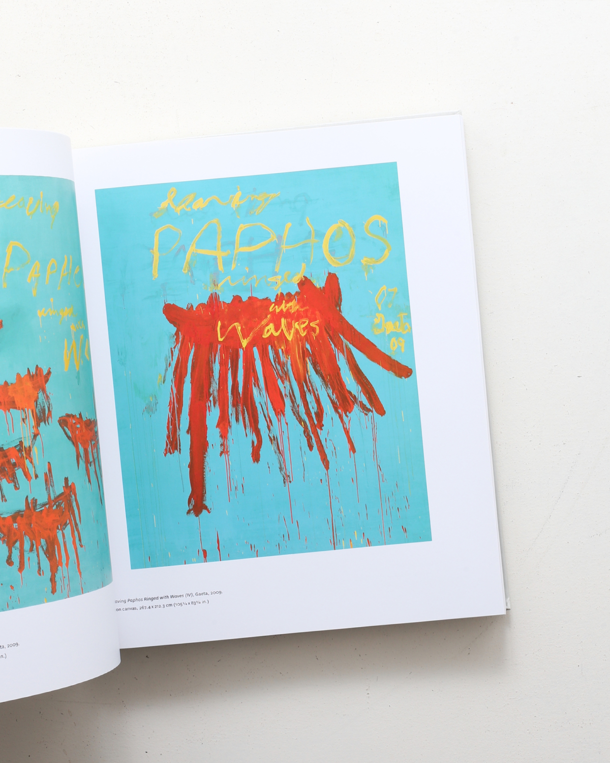 サイ・トゥオンブリー Cy Twomblyポスター 画家『サイ・トゥオンブリー Cy Twombly』アメリカでの展示