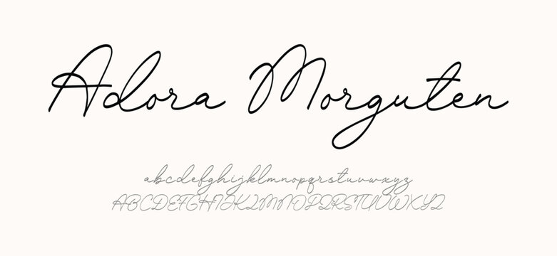 デザイナーが選んだおすすめの筆記体フォント37選！おしゃれ・手書きなど目的別に紹介