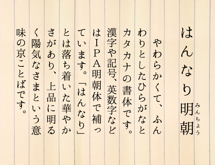 高級感のあるフォントの使い方株式会社マーキュリー・アド