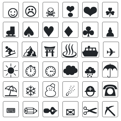 白黒絵文字 コピペ 家 10000ダウンロード済み√ 初心者マーク 絵文字 白黒 927127初心者マーク 絵文字 白黒