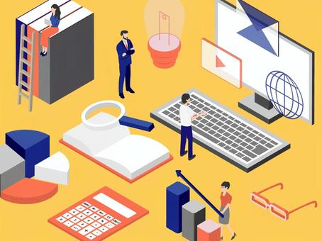 ビジネスイラスト青線円背景 フリー素材PSD無料ダウンロード - Pikbest