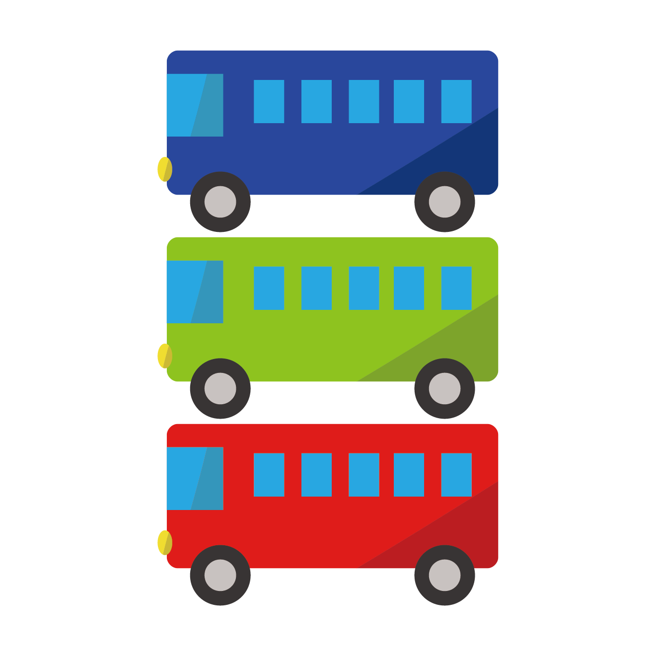 かわいいバスのイラストセットのイラスト素材27080160- PIXTA