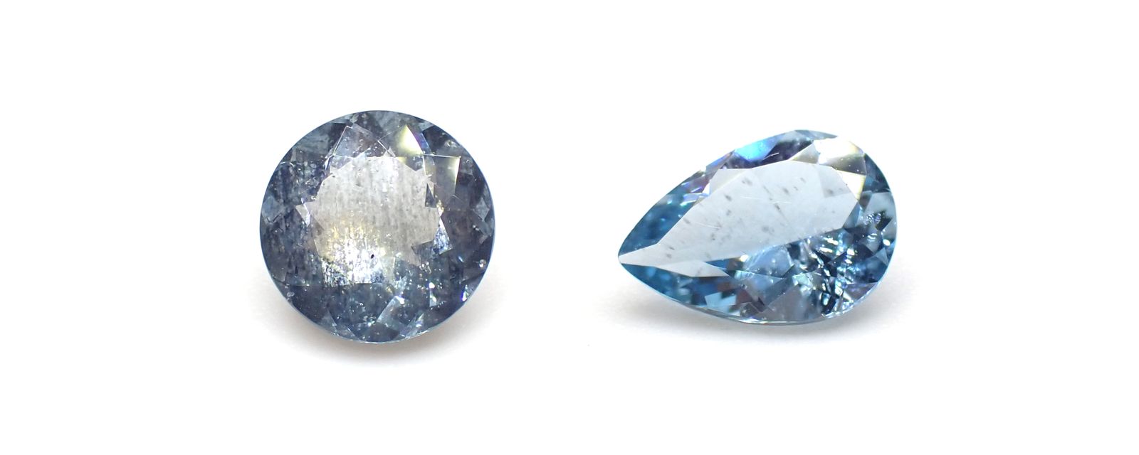 天然アクアマリン 13.69ct透明度抜群アクアブルーモザンビーク