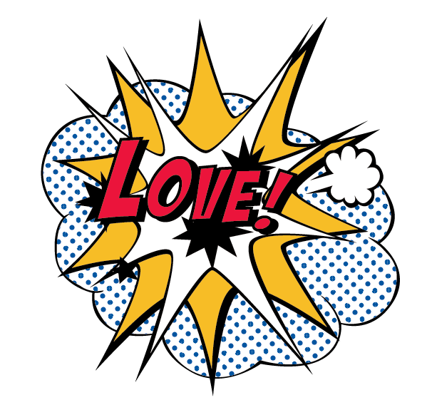 パンフレット制作事例 – アメコミ風のダンスイベントの演目パンフレットデザインASOBOAD