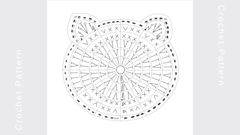 ひまわりのコースター 編み図 DownloadAYA Lace