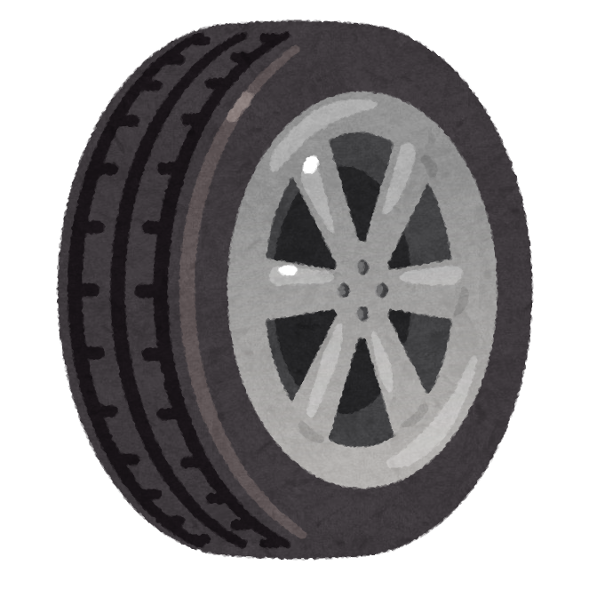 無料イラスト車のタイヤパブリックドメインQ：著作権フリー画像素材集