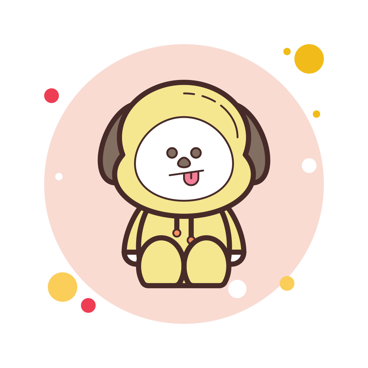 Chimmy BT21 Filter by ryanSnapchat Lenses