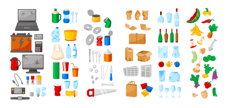 ゴミイラストのかわいい手書き無料フリー素材まとめ - ONWAイラスト