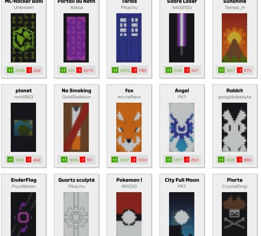 旗の模様 - Minecraft Wiki