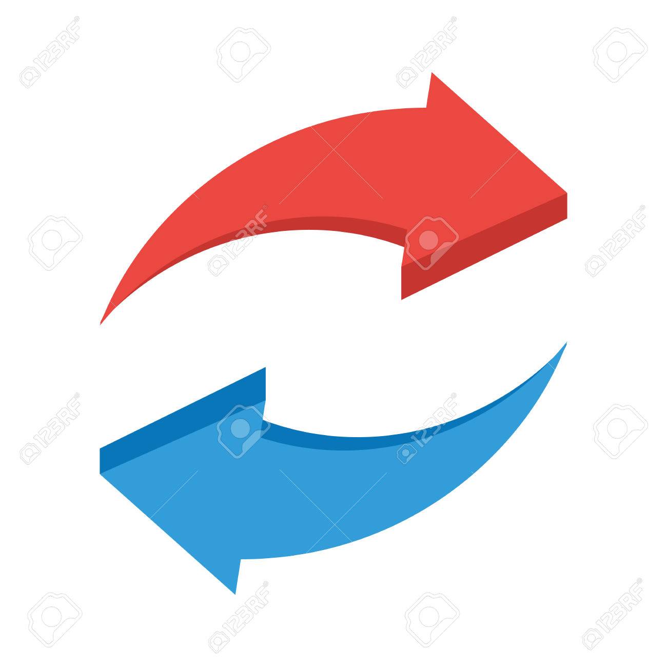 回転矢印図形 パワーポイント PNG画像 エクセル ワードフリー素材、無料素材のDigipot