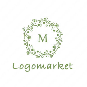 選ぶだけ！簡単かわいいナチュラルロゴが作れます 手描き風のボタニカルなロゴを作成しますココナラ