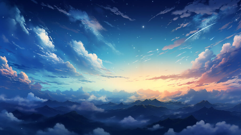 幻想的な世界と少女３イラスト - No: 24339061無料イラスト・フリー素材なら「イラストAC」