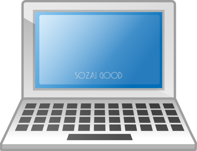 PC ノートパソコン 」アイコン・イラストのフリー素材 商用可