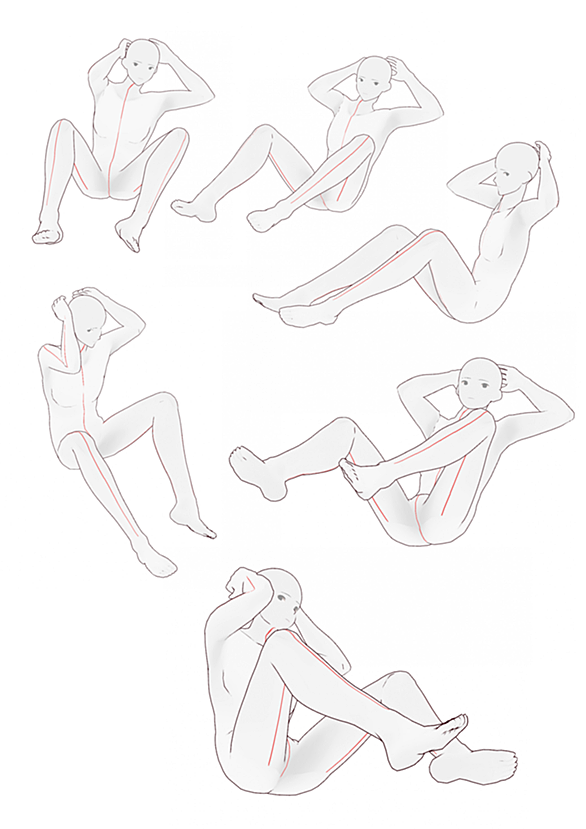 ポーズ集トレス - ランサーズ