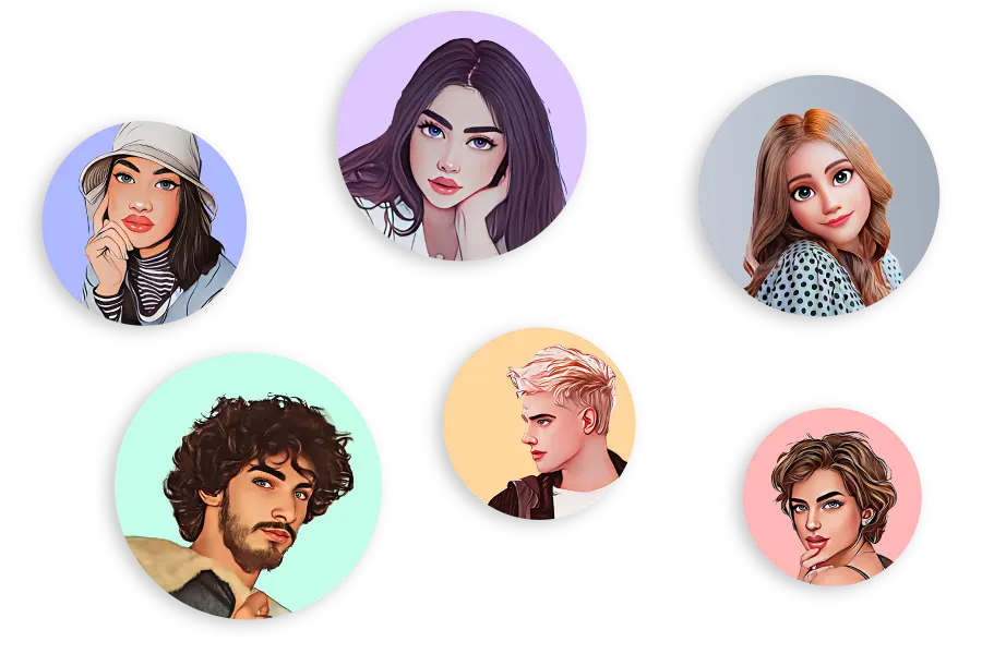 イラストオーダー 写真2次元化オーダー イラスト