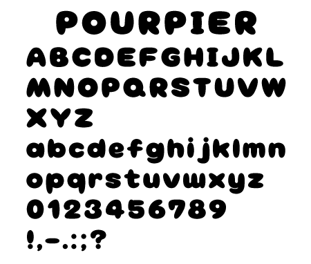 かわいいフォント アルファベット